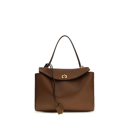 Balenciaga Braune Kalbsleder Bos Taurus Schultertasche – Eleganz für jede Gelegenheit