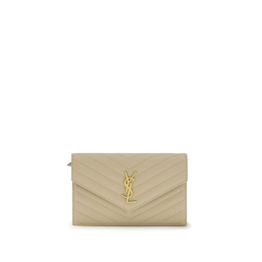 Saint Laurent Cassandre Mini Schultertasche aus Kalbsleder