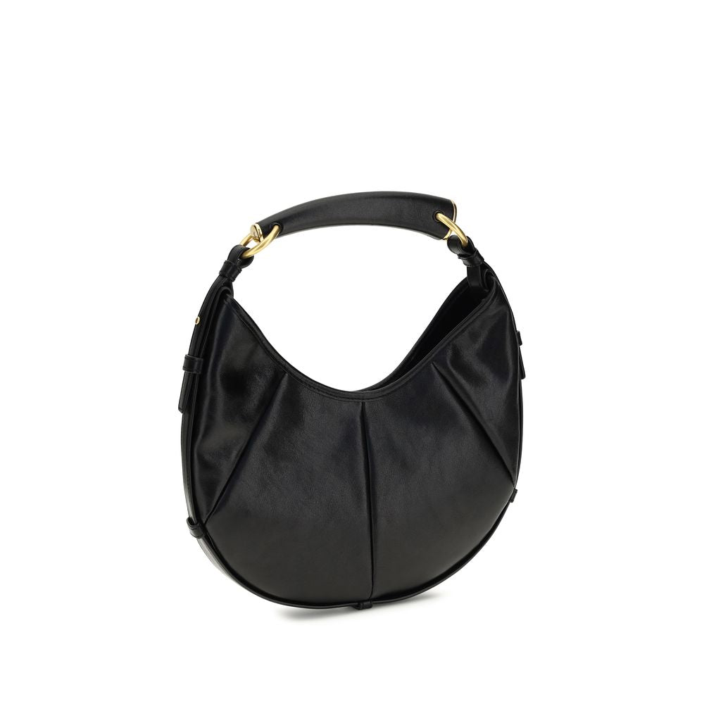 Saint Laurent Schwarze Bos Taurus Kalbsleder Umhängetasche - Eleganz für jeden Anlass