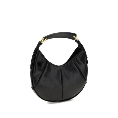 Saint Laurent Schwarze Bos Taurus Kalbsleder Umhängetasche - Eleganz für jeden Anlass