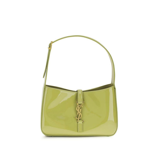 Saint Laurent Bicolor Calf Leather Bos Taurus Schultertasche – Eleganz und Stil vereint