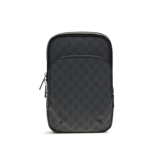 Gucci GG Supreme Schultertasche aus Polyurethan – Eleganz trifft Funktionalität