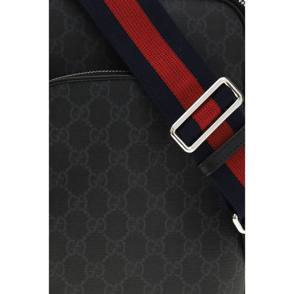 Gucci GG Supreme Schultertasche aus Polyurethan – Eleganz trifft Funktionalität