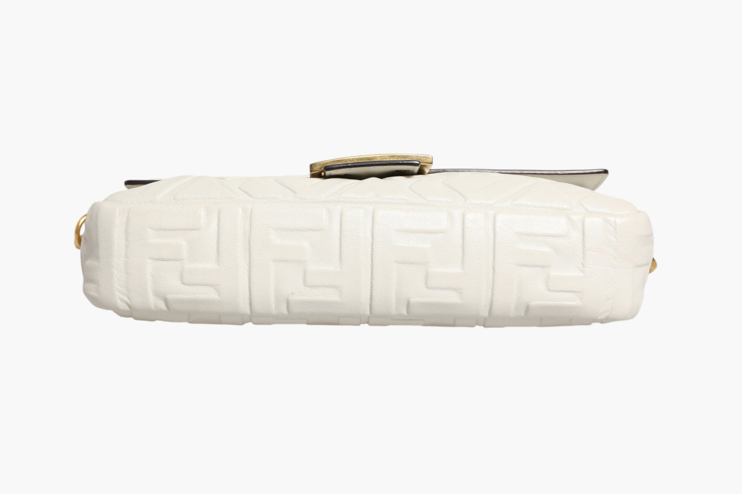 FF Baguette aus Nappaleder mit Prägung