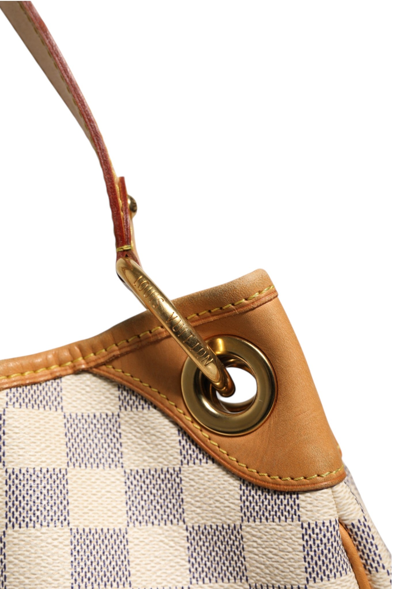 Damier Azur Canvas Galliera PM Schultertasche