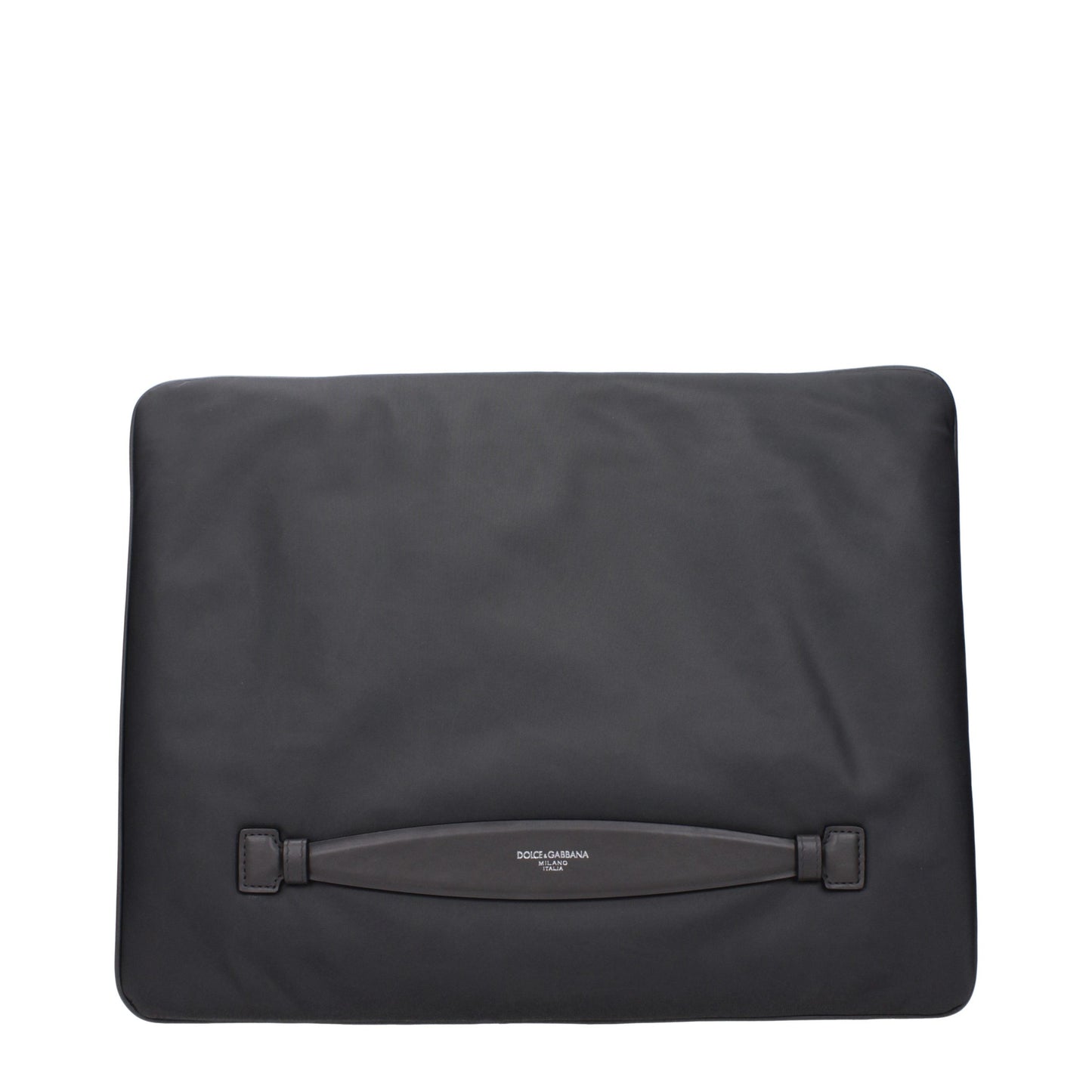 Graue Stoff-Clutch