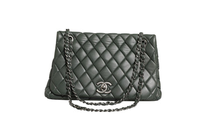 Gesteppte Lammleder New Bubble Flap Bag