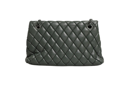 Gesteppte Lammleder New Bubble Flap Bag