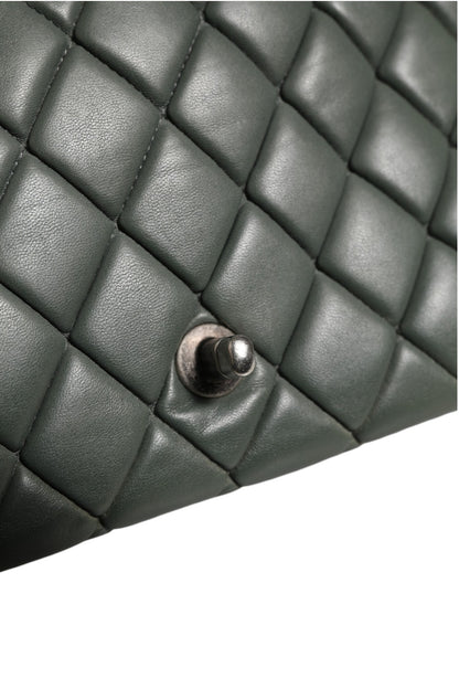 Gesteppte Lammleder New Bubble Flap Bag