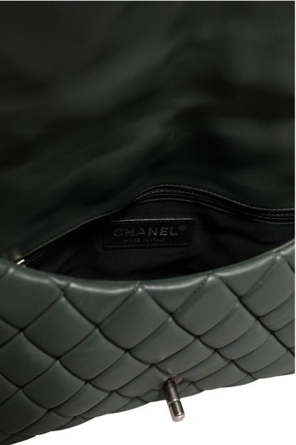 Gesteppte Lammleder New Bubble Flap Bag