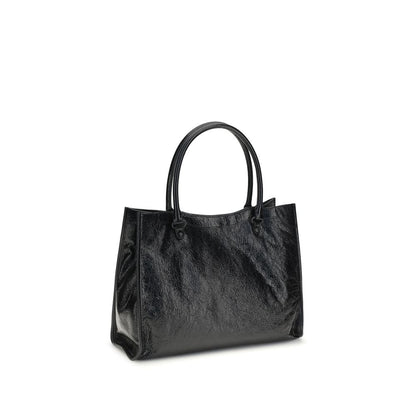 Schwarze Lammleder Schultertasche Ovis Aries Aries