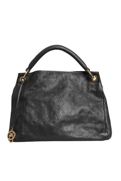 Czarna torebka Artsy MM z monogramem Empreinte