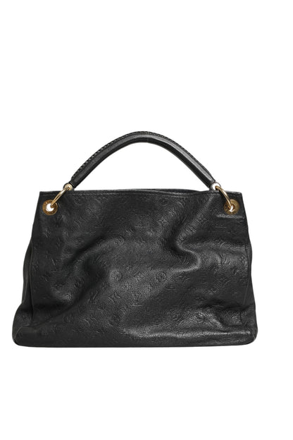 Czarna torebka Artsy MM z monogramem Empreinte