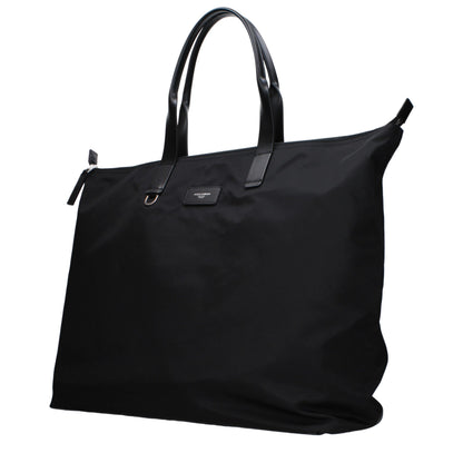 Schwarze Bos Taurus Kalbsleder Schultertasche