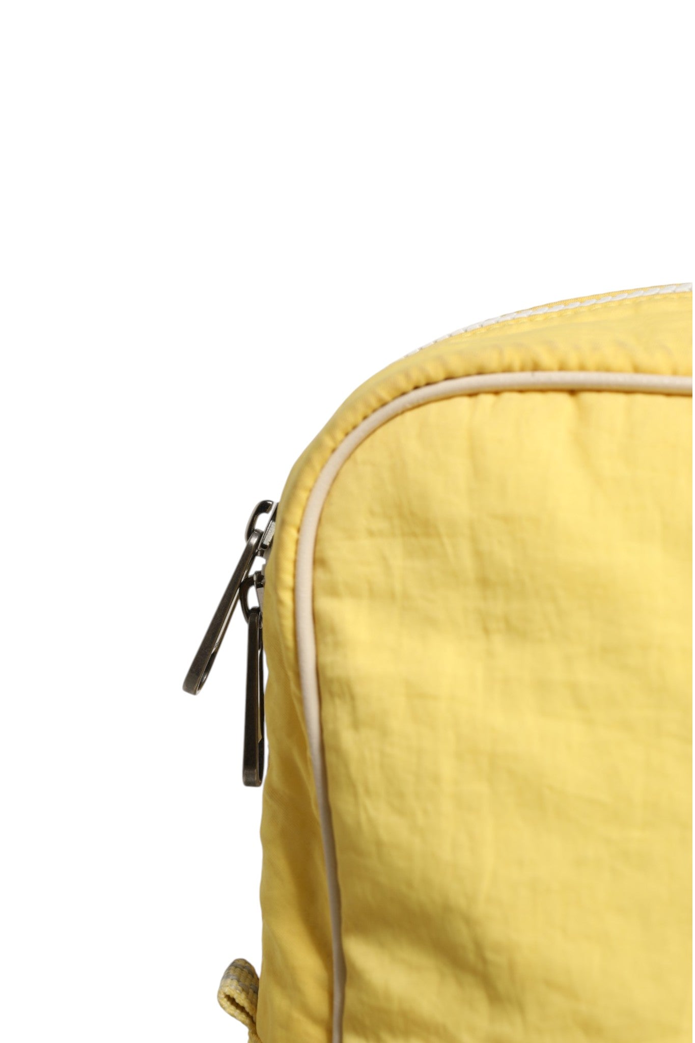 Gelber Nylon-Rucksack "Blind For Love" von Gucci