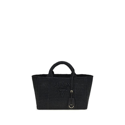Schwarze Schultertasche aus Viskose
