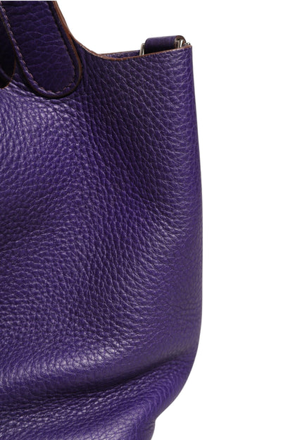 Picotin Lock PM Tasche aus Clemence-Leder