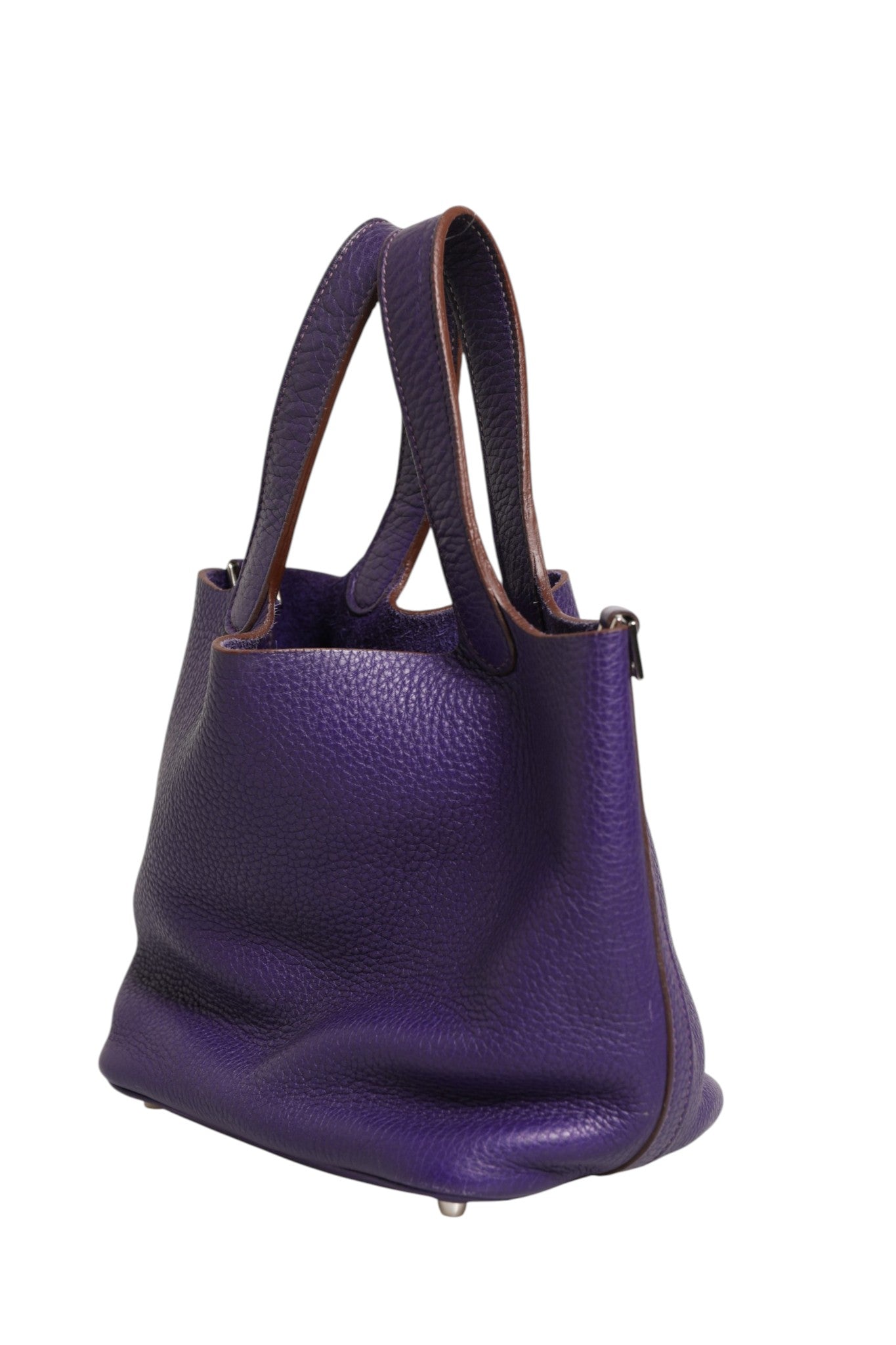 Picotin Lock PM Tasche aus Clemence-Leder