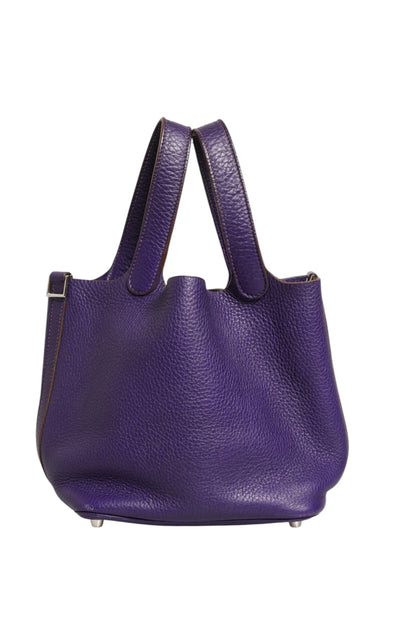 Picotin Lock PM Tasche aus Clemence-Leder