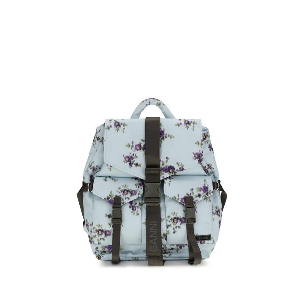 Blauer Rucksack aus Polyester