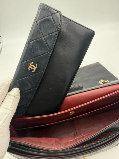 CHANEL Timeless Classic Handtasche mit abnehmbarer Pochette