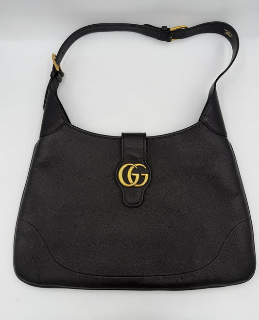 GUCCI APHRODITE Schwarze Schultertasche oder Umhängetasche