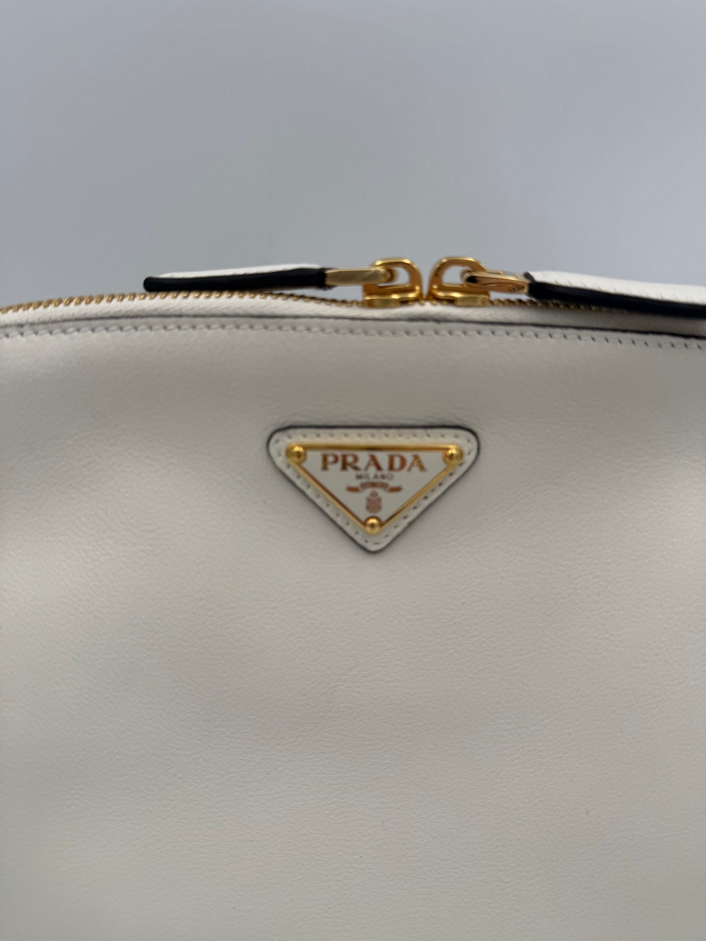 PRADA Bauletto BOWLING Handtasche aus Leder