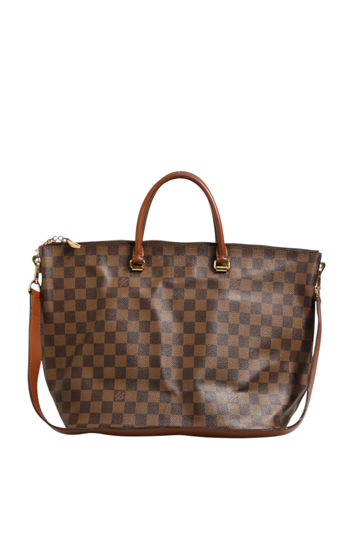 Belmont Tote Bag aus Damier Ebene Canvas