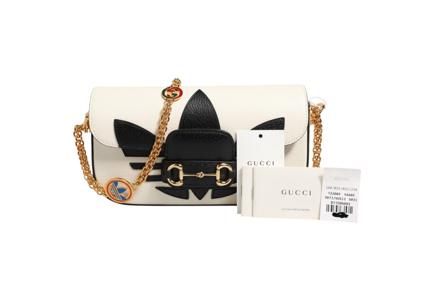 Gucci x Adidas Horsebit 1955 Schultertasche