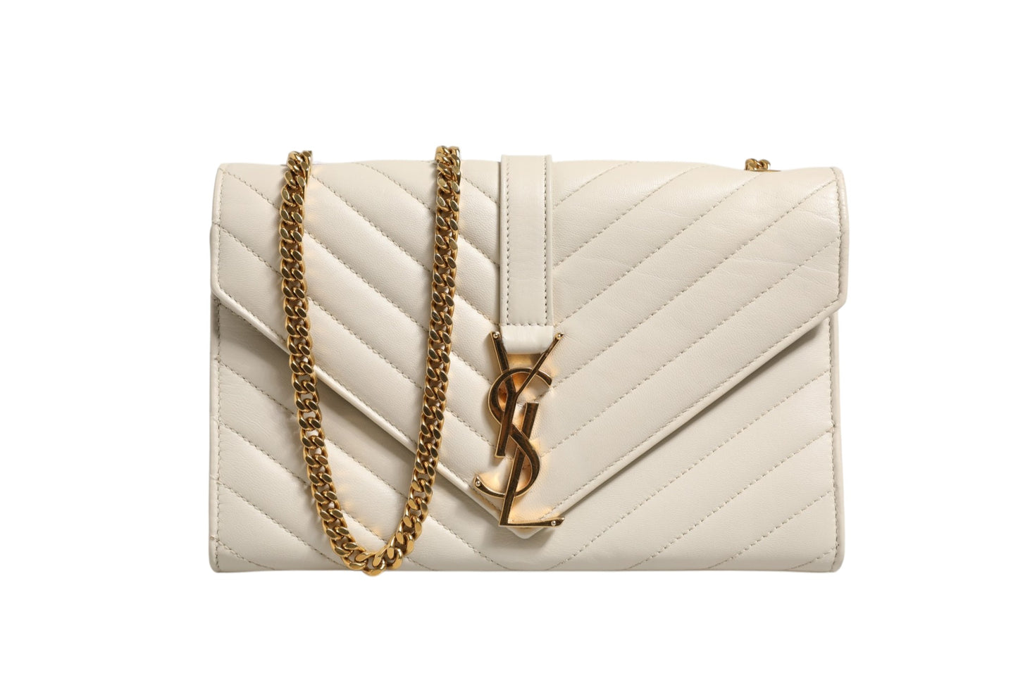 Triquilt Medium YSL Schultertasche in Umschlag-Optik