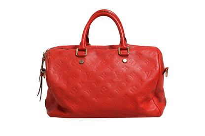 Rote Monogram Empreinte Speedy Bandouliere 30