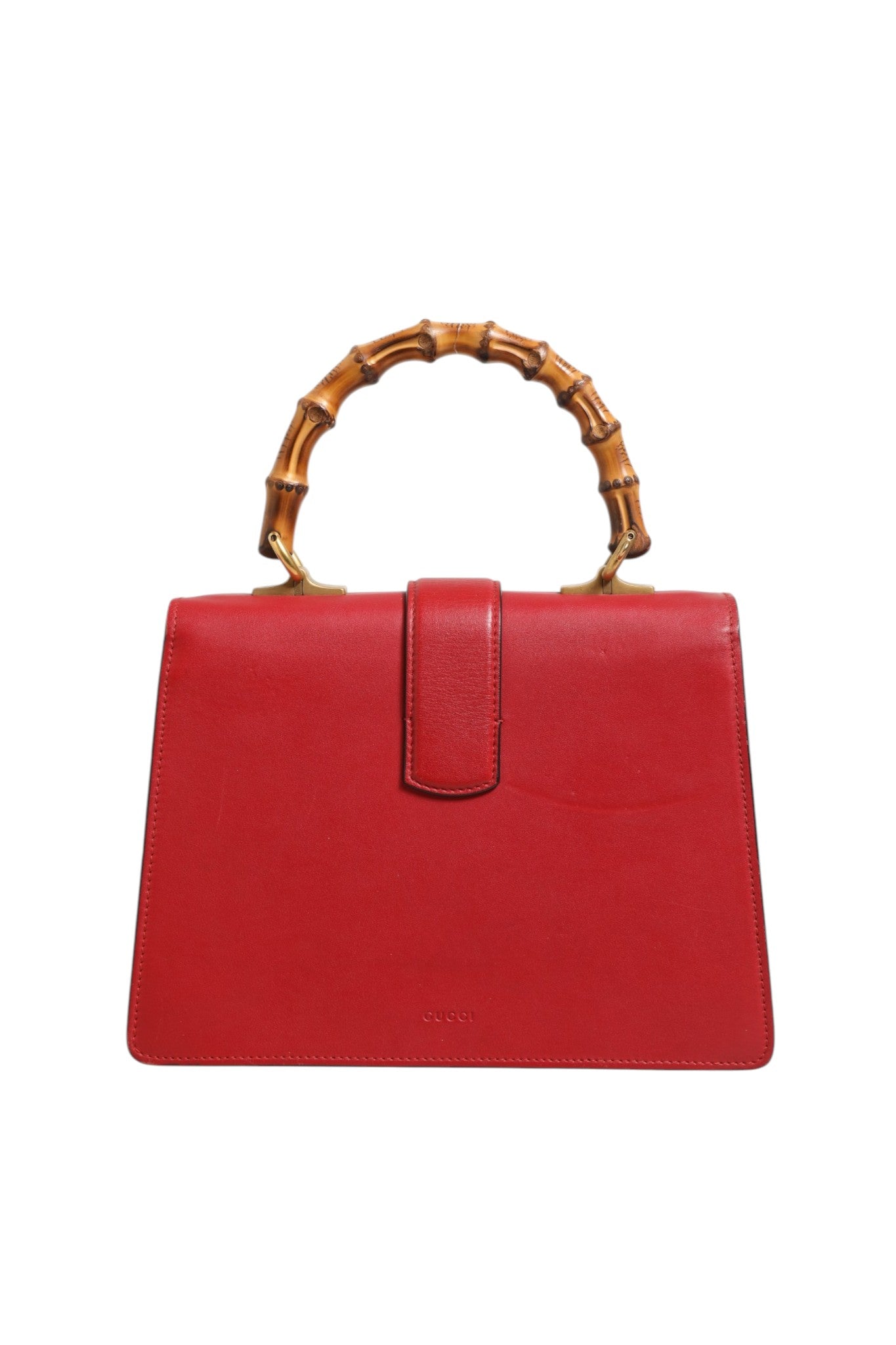 Dionysus Bamboo Medium Henkeltasche Weiß Blau Rot