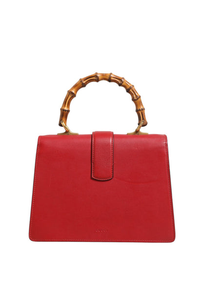 Dionysus Bamboo Medium Henkeltasche Weiß Blau Rot