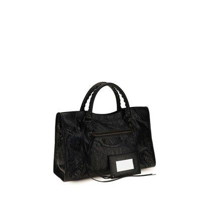 Schwarze Lammleder Schultertasche Ovis Aries Aries