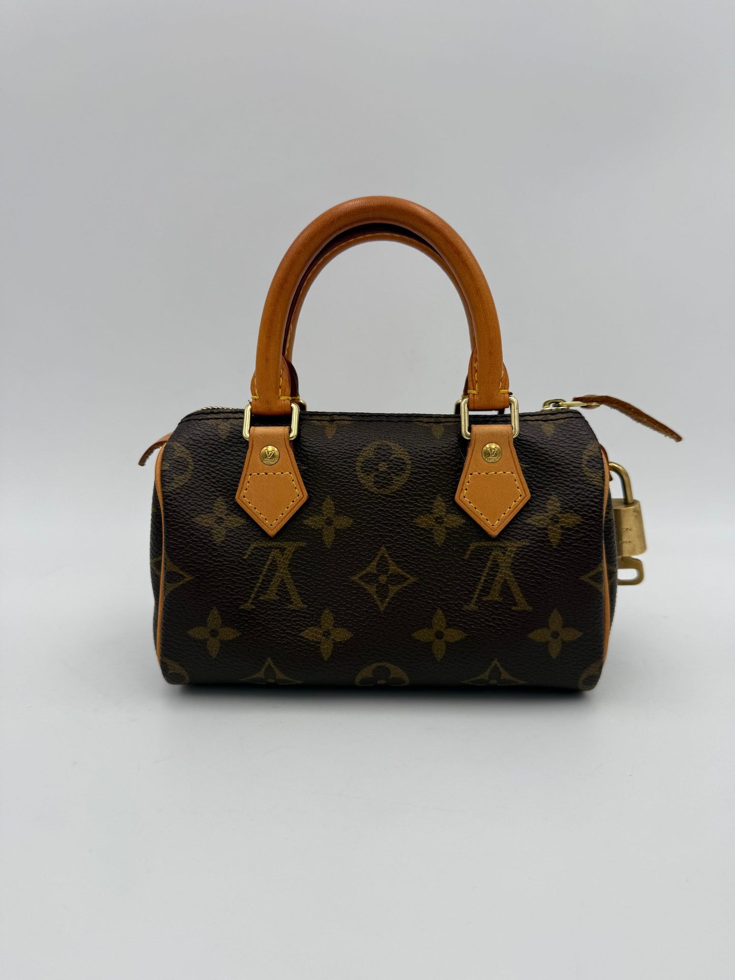 LOUIS VUITTON Nano Speedy Monogram Handtasche
