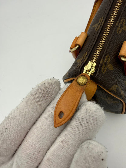 LOUIS VUITTON Nano Speedy Monogram Handtasche