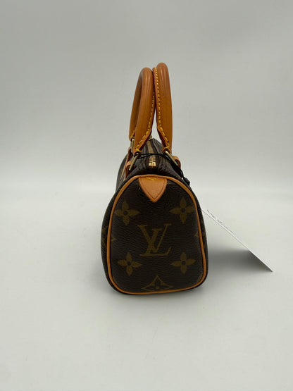 LOUIS VUITTON Nano Speedy Monogram Handtasche