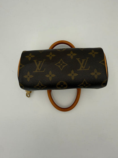 LOUIS VUITTON Nano Speedy Monogram Handtasche