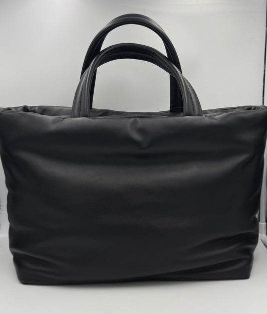 SAINT LAURENT Shopper Large aus Lammleder
