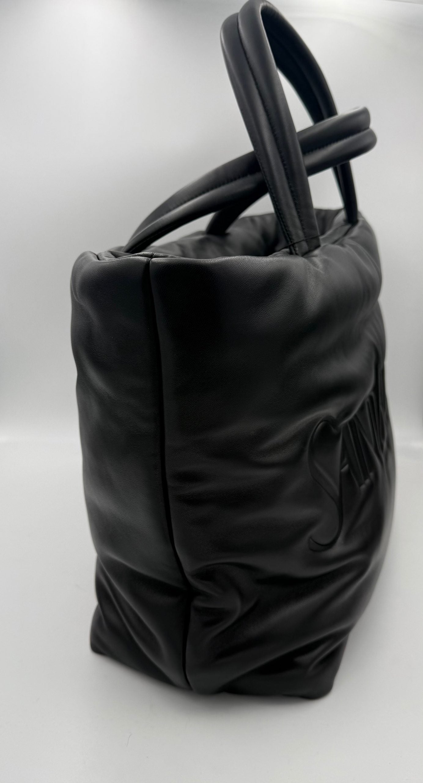 SAINT LAURENT Shopper Large aus Lammleder