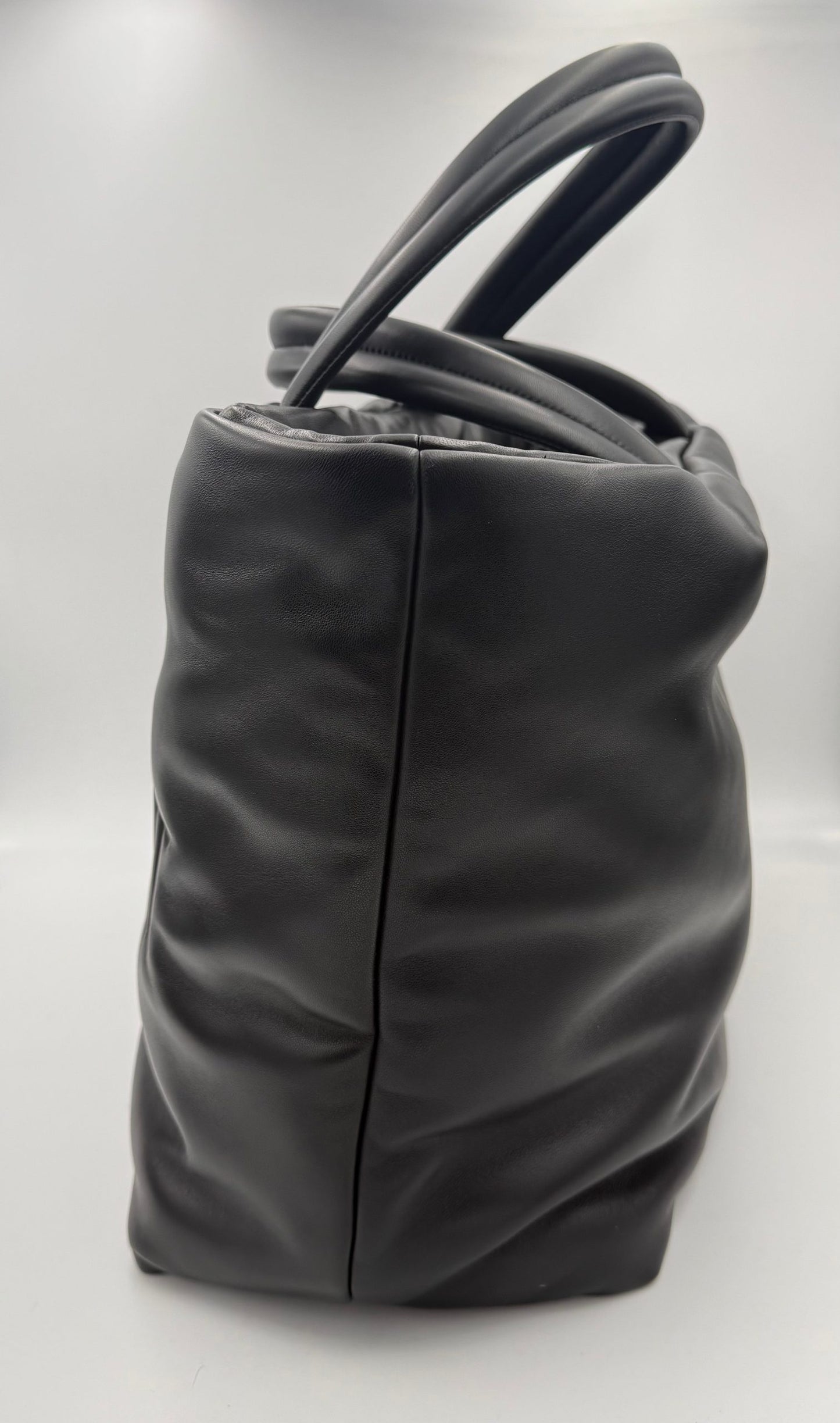 SAINT LAURENT Shopper Large aus Lammleder