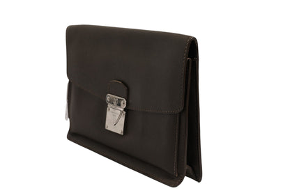 Belaia Clutch Taiga-Leder
