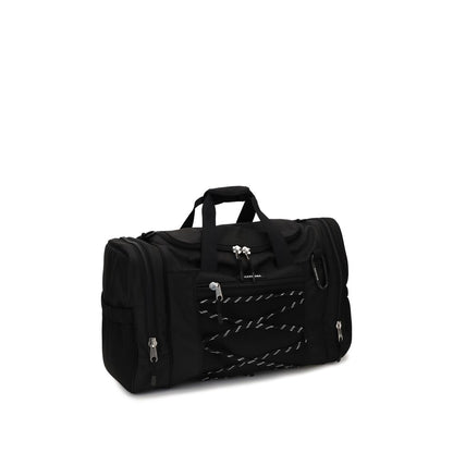 Schwarze Bos Taurus Kalbsleder Schultertasche