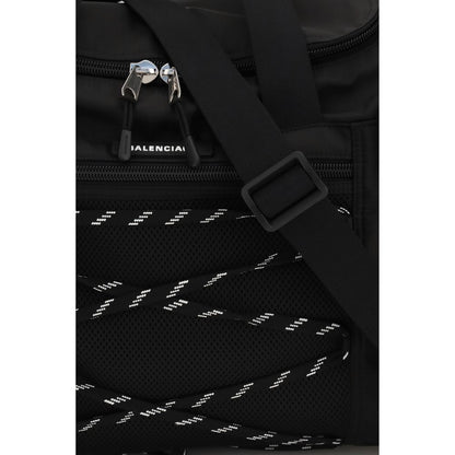 Schwarze Bos Taurus Kalbsleder Schultertasche