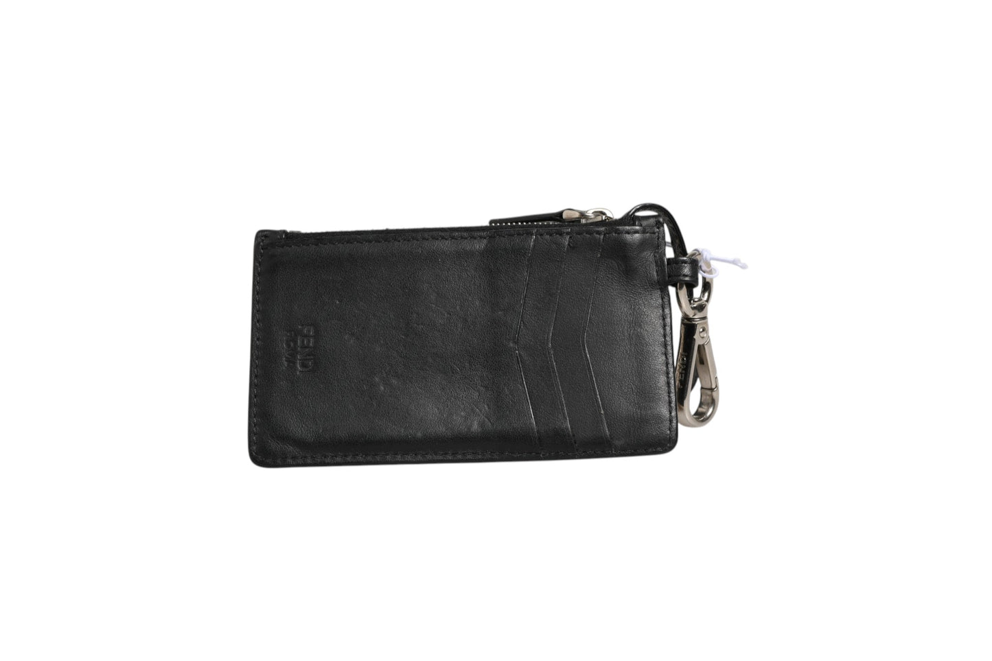 Vitello Liberty Nieten-Münztasche & Schlüsselanhänger Ardesia