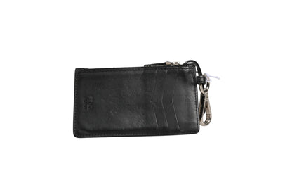 Vitello Liberty Nieten-Münztasche & Schlüsselanhänger Ardesia