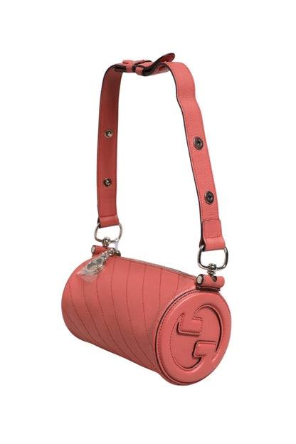Blondie Mini Schultertasche Pink Leder
