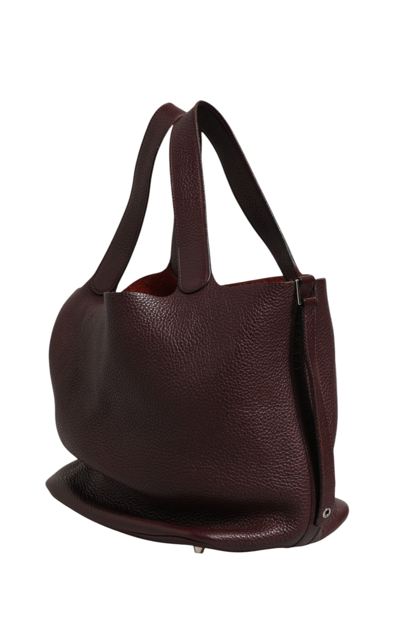 Picotin Taurillon Clemence Handtasche in Schokolade