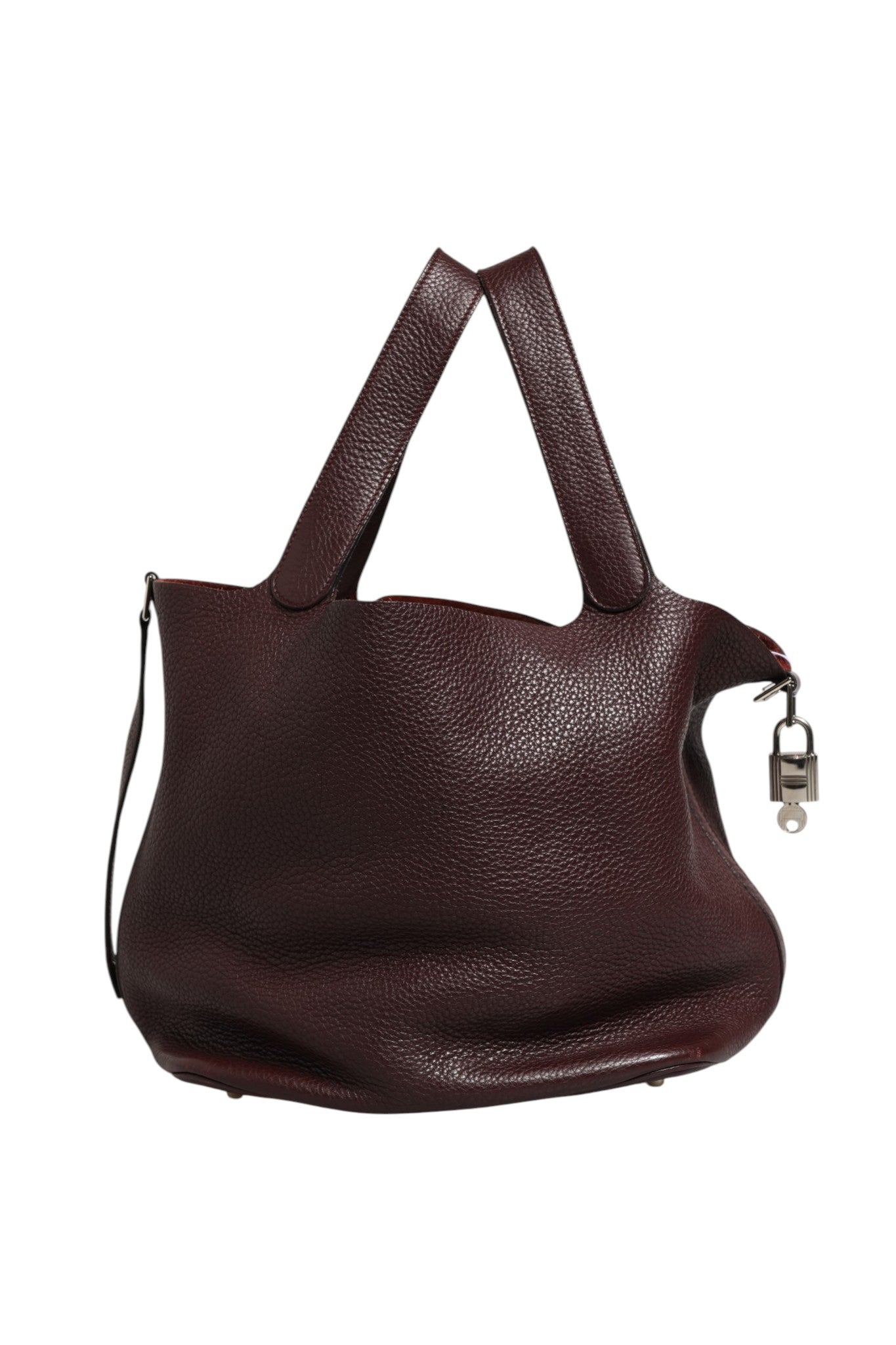 Picotin Taurillon Clemence Handtasche in Schokolade