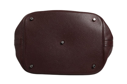 Picotin Taurillon Clemence Handtasche in Schokolade